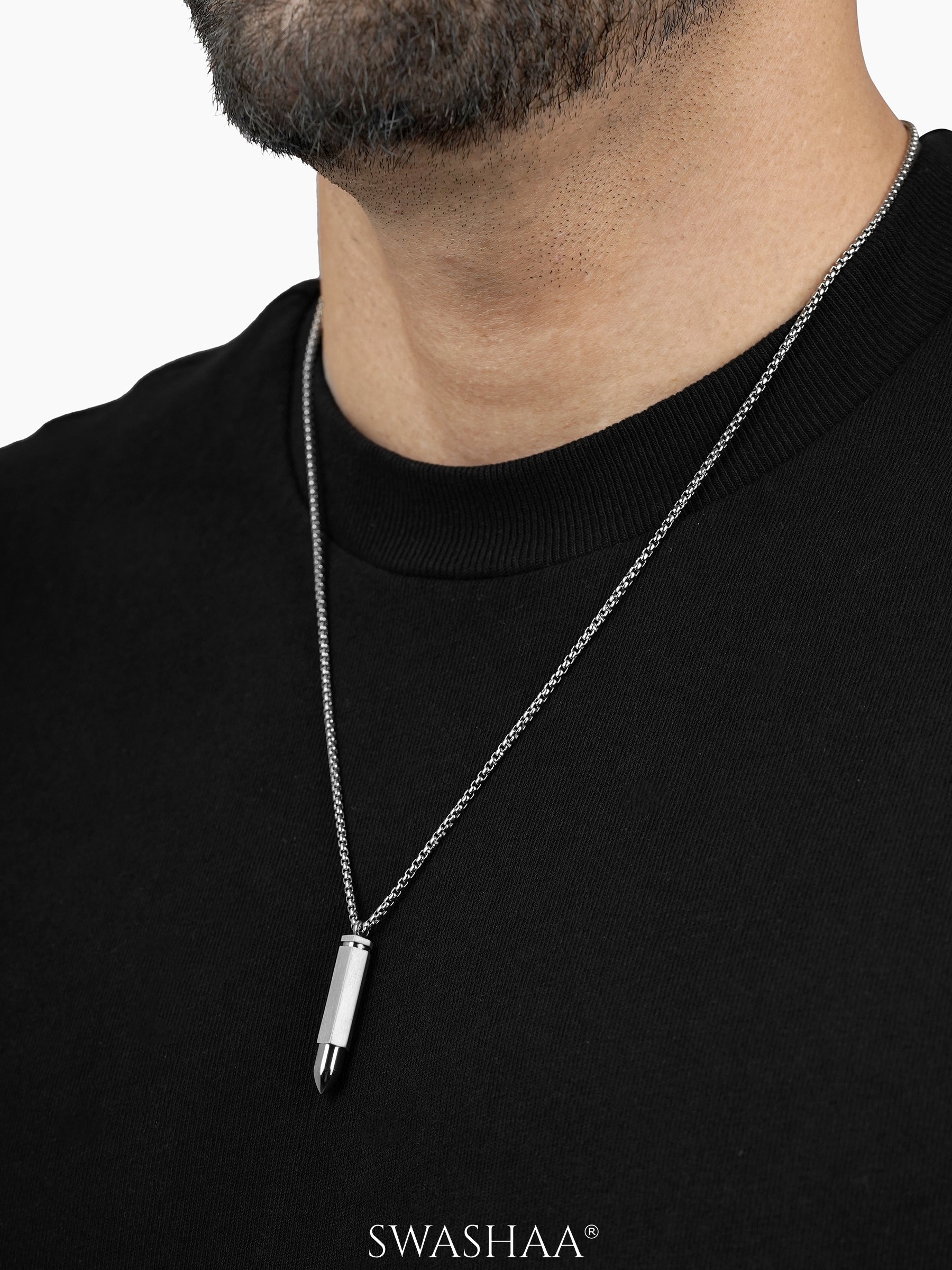 Tork Bullet Men's Chain Pendant