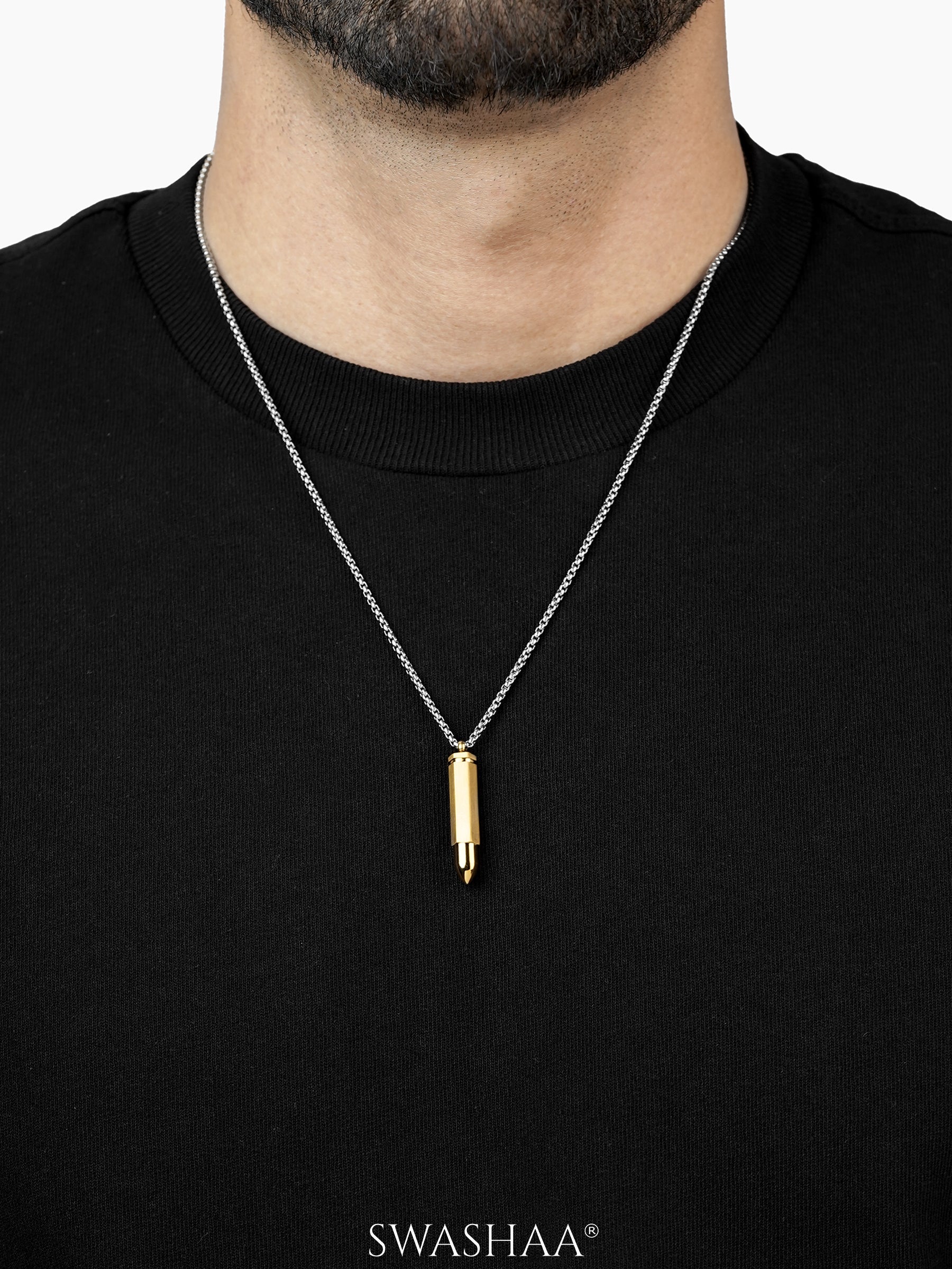 Tork Bullet Men's Chain Pendant