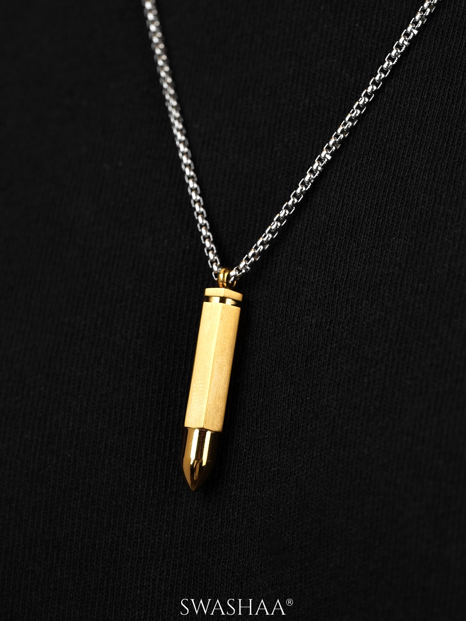 Tork Bullet Men's Chain Pendant