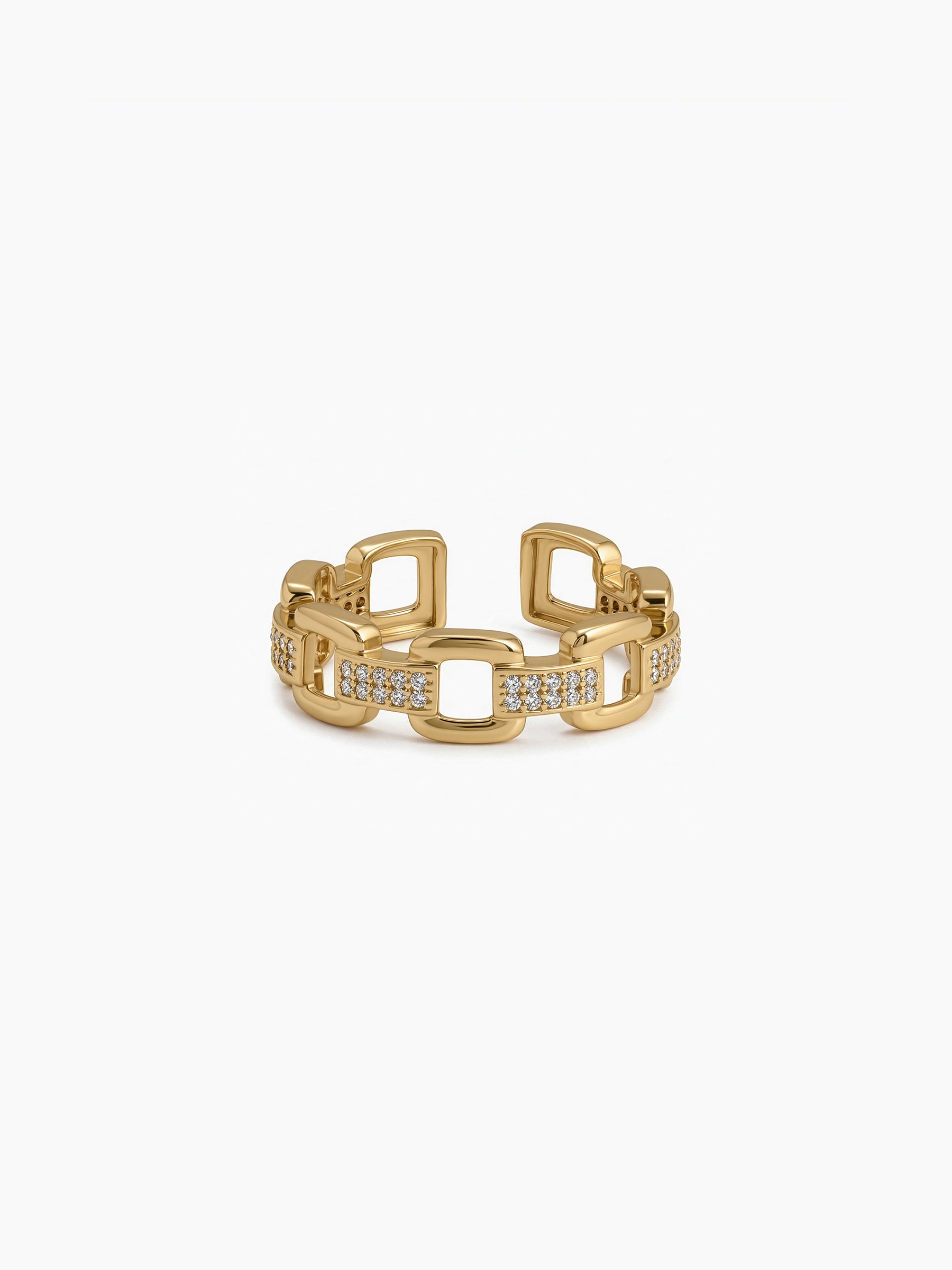 Torven Link 18K Gold Plated Men's Rings