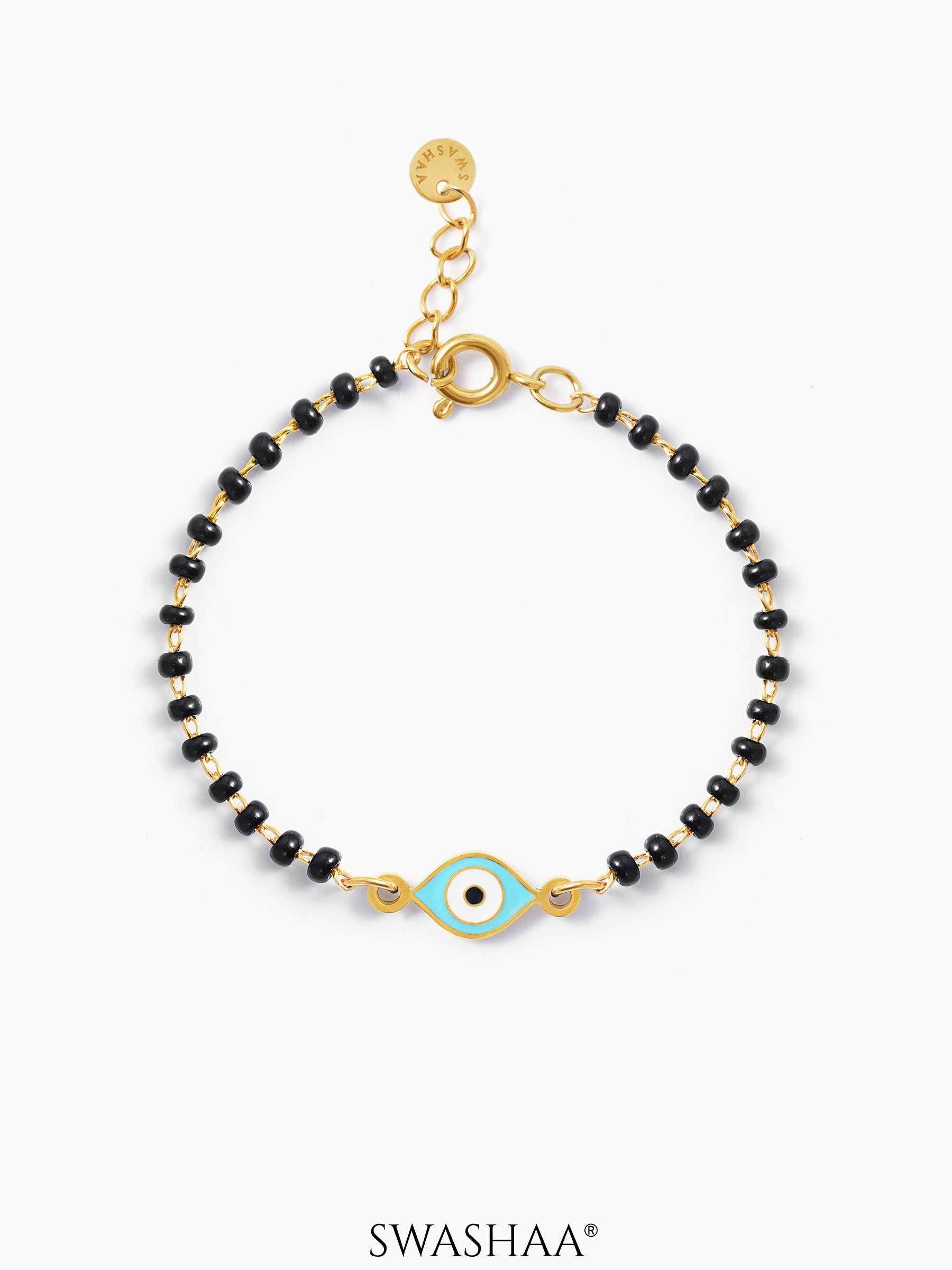 Tranquil Eye 18K Gold Plated Kid's Nazariya Bracelet