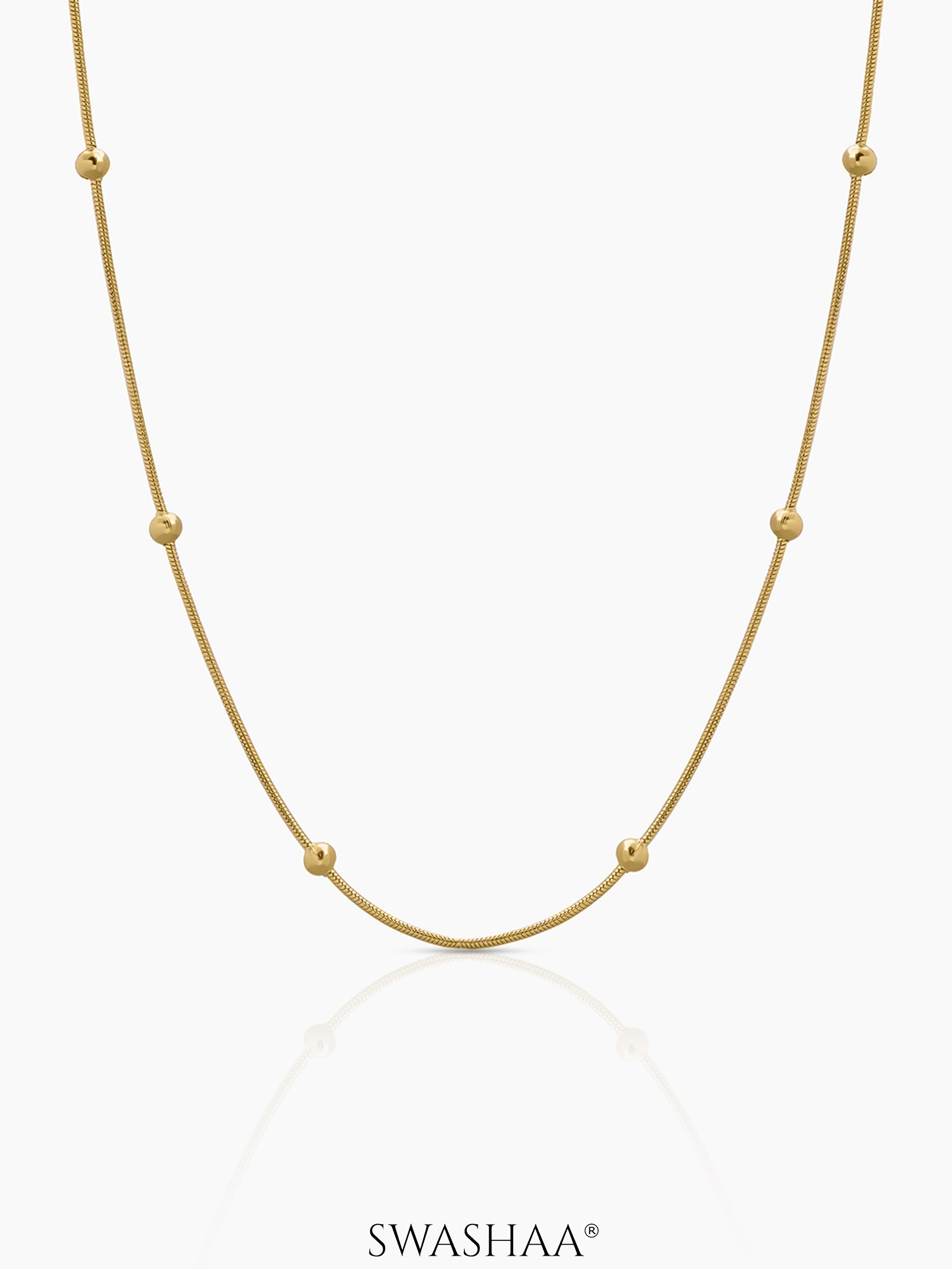Veya Women's Chain 18K Gold Plated