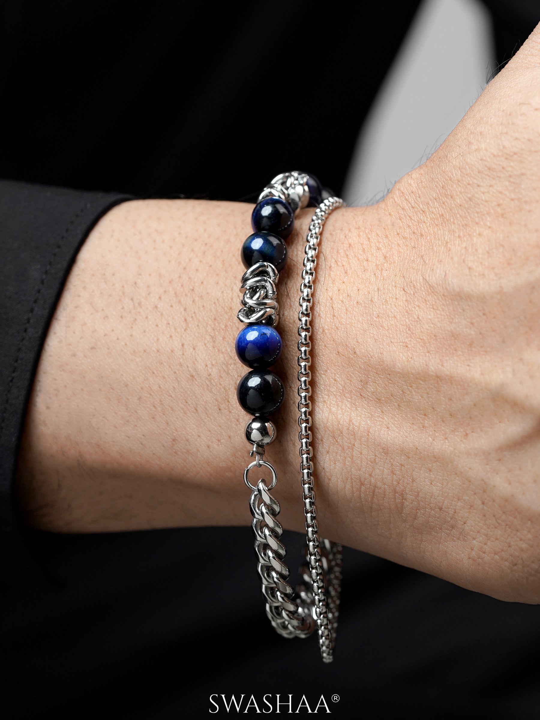 Victor Men's Beaded Bracelet