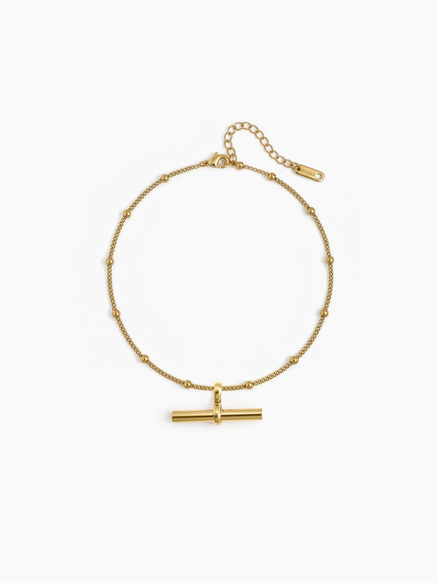 Viona Bar Women's Anklet 18K Gold Plated