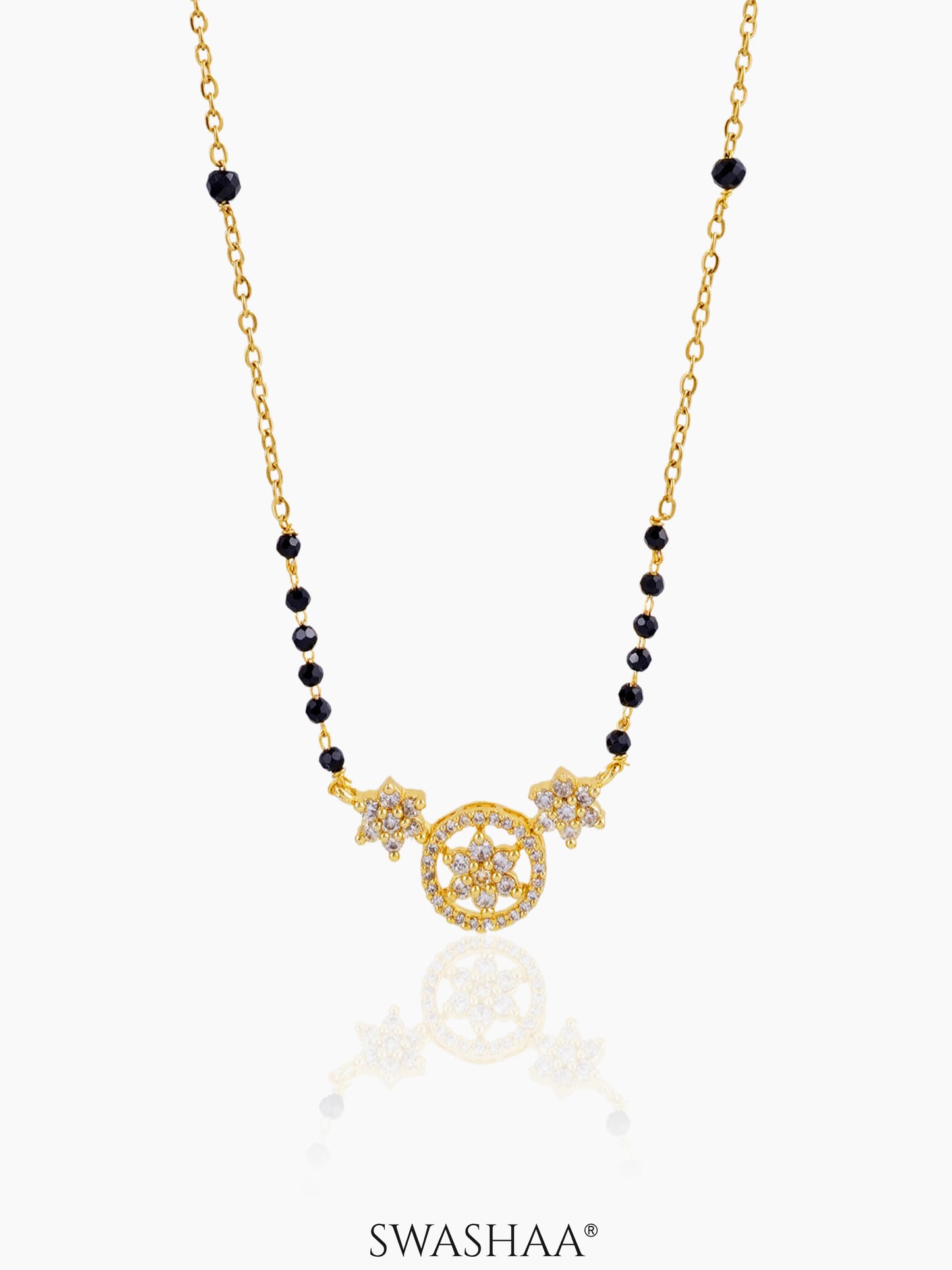 Vrashi 18K Gold Plated Mangalsutra Gold