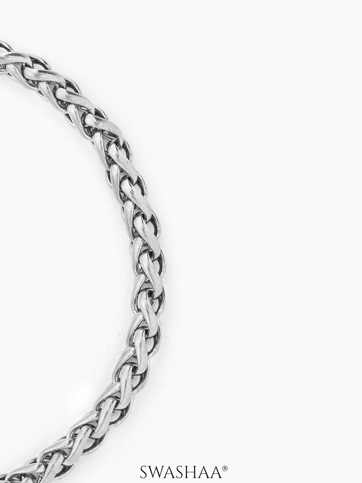 Wheat Chain 5 MM Men's Bracelet
