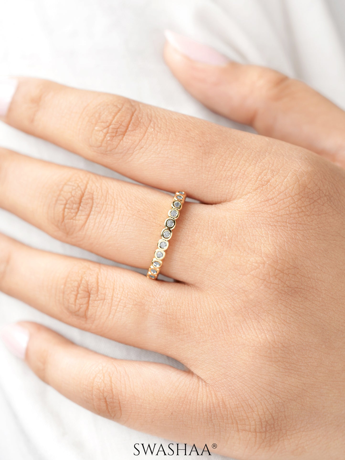 Wisha Band 18K Gold Plated Ring