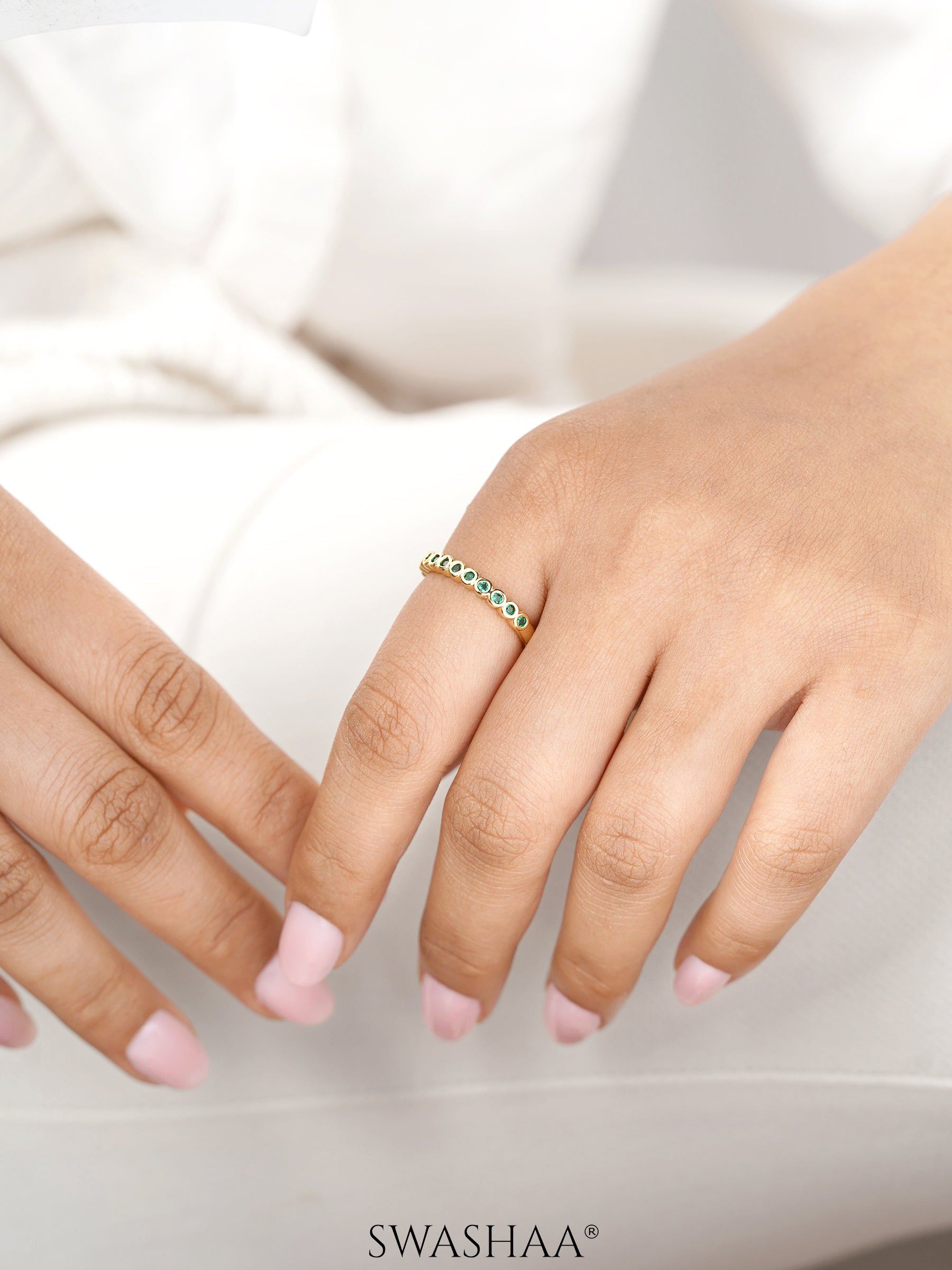 Wisha Band 18K Gold Plated Ring