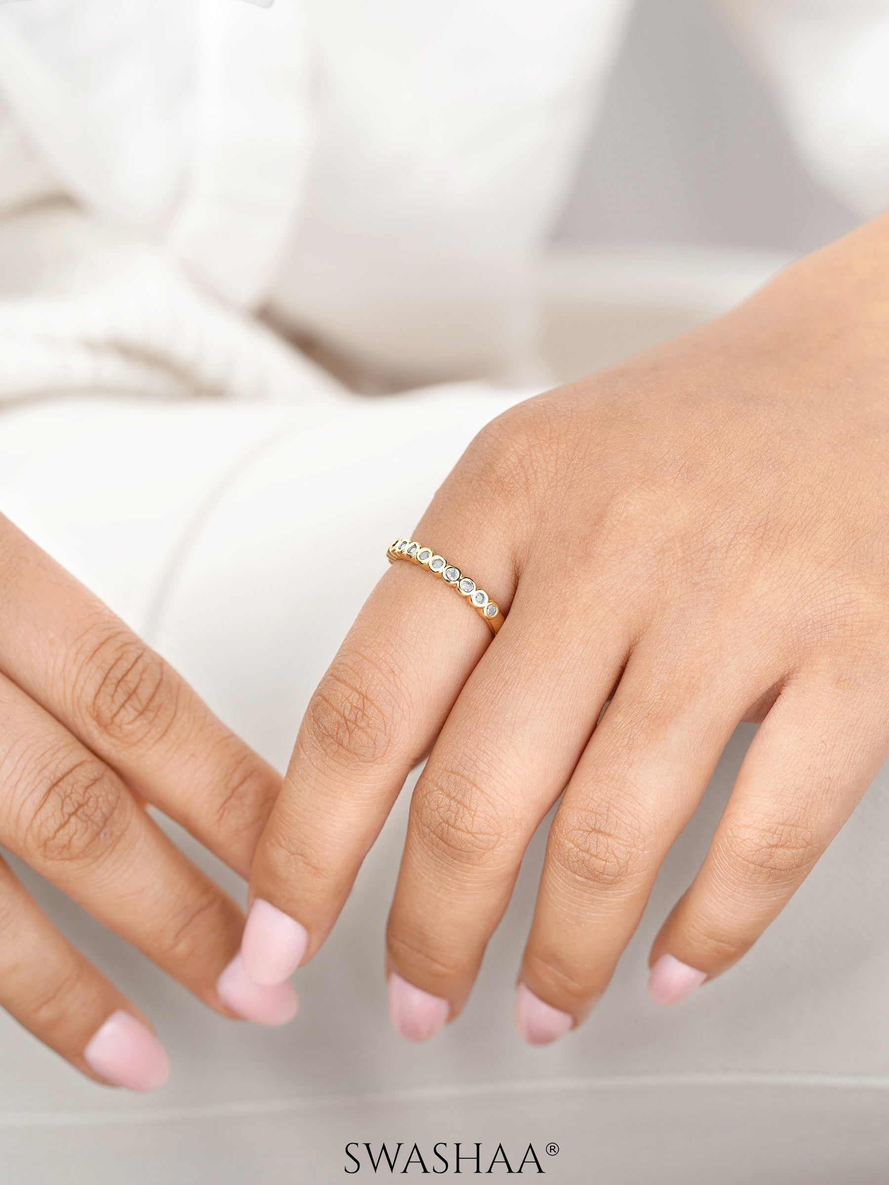 Wisha Band 18K Gold Plated Ring