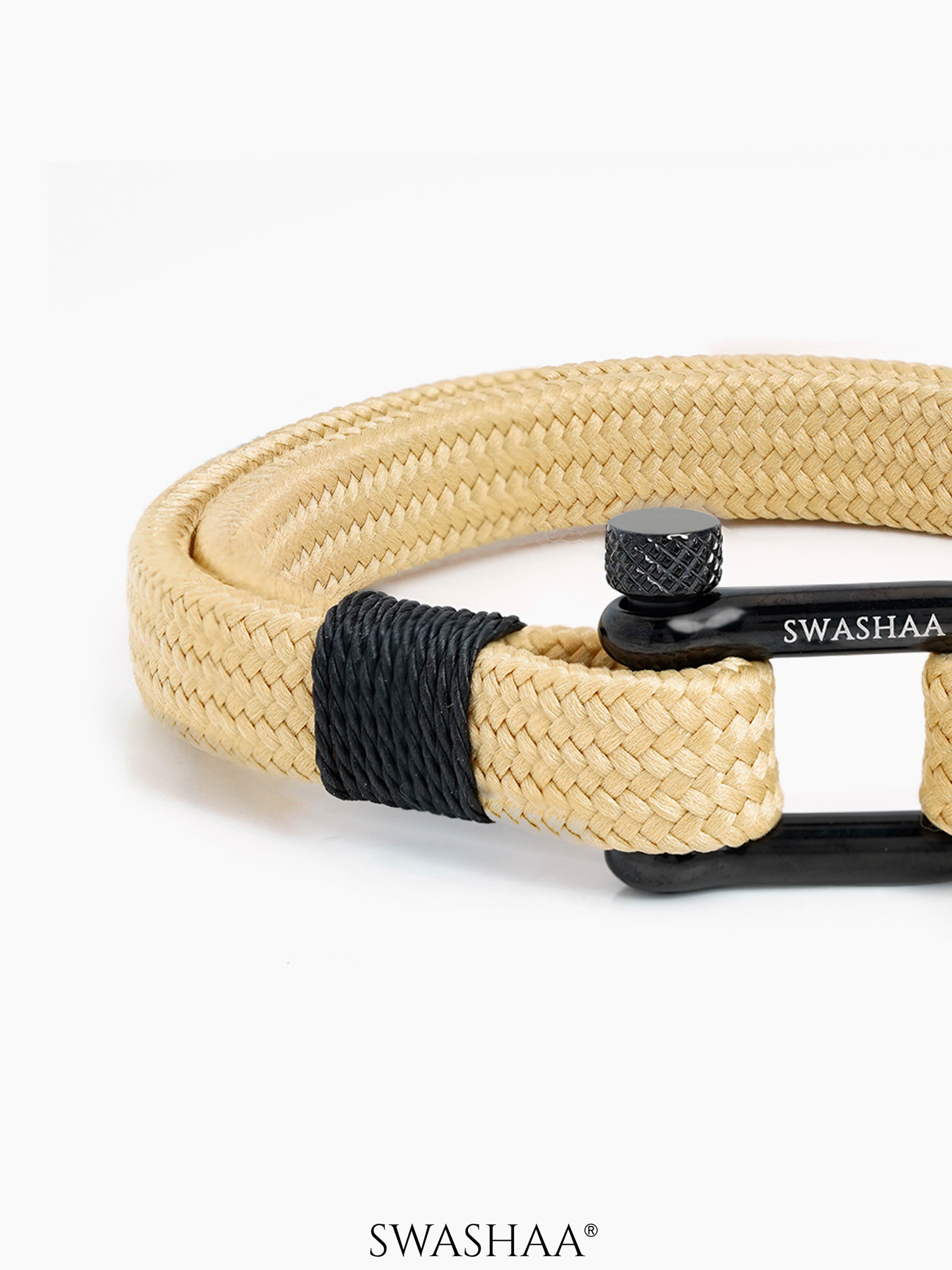 Xyler Lagoon Edge Men's Rope Bracelet