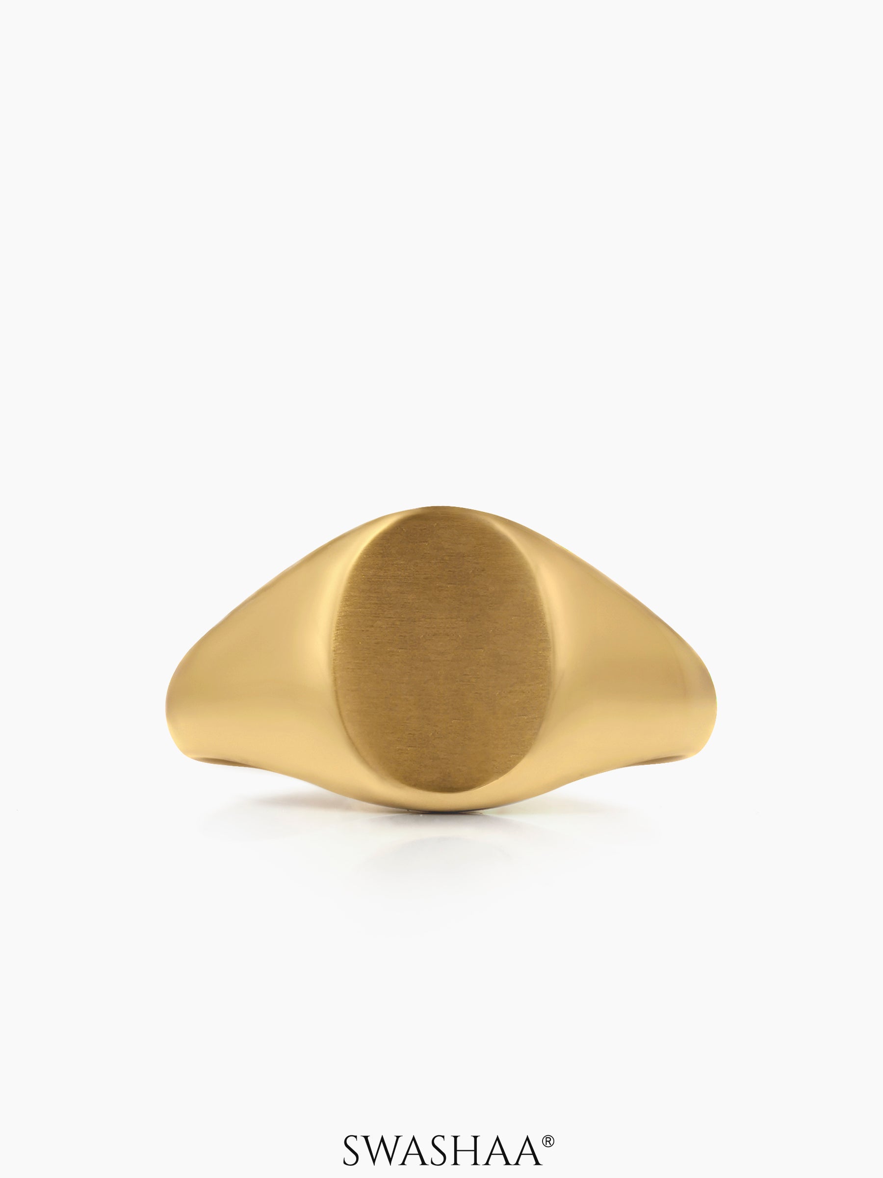 Zane Matte Signet Men's Ring