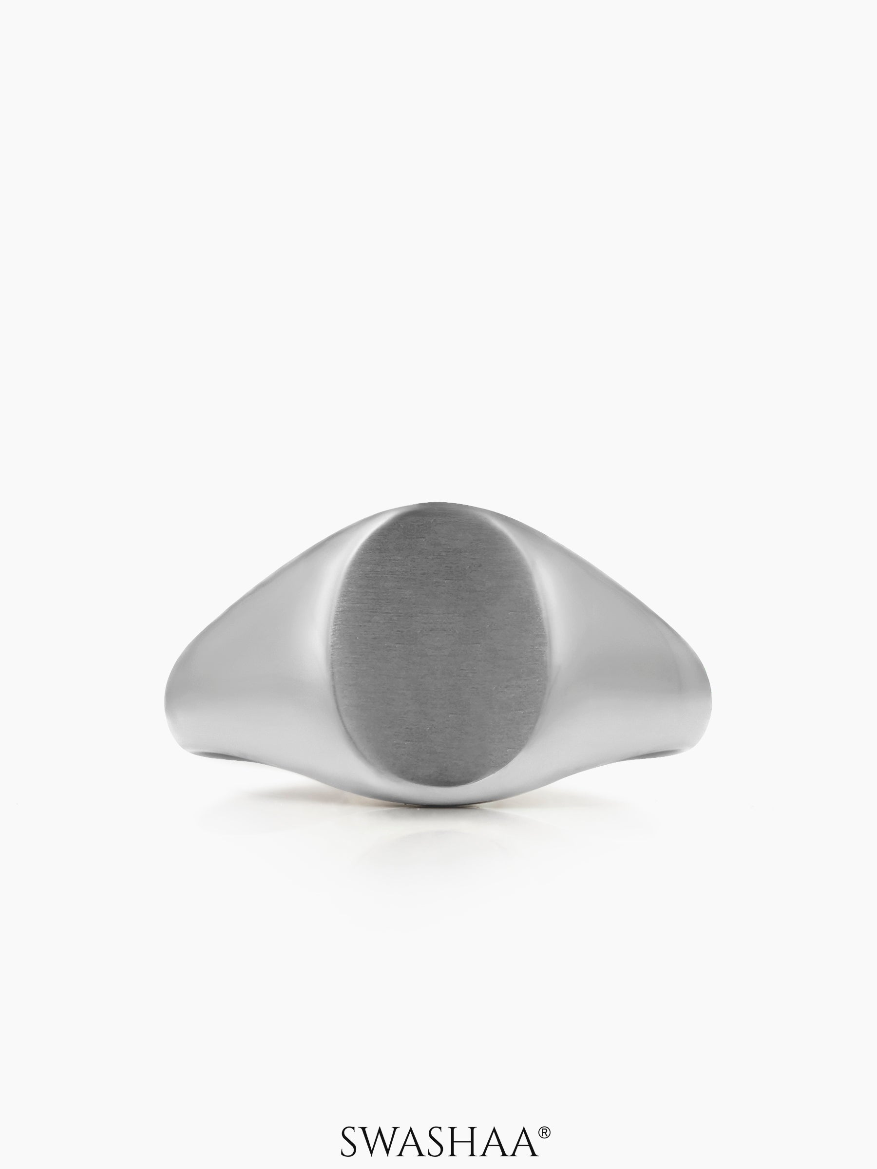 Zane Matte Signet Men's Ring