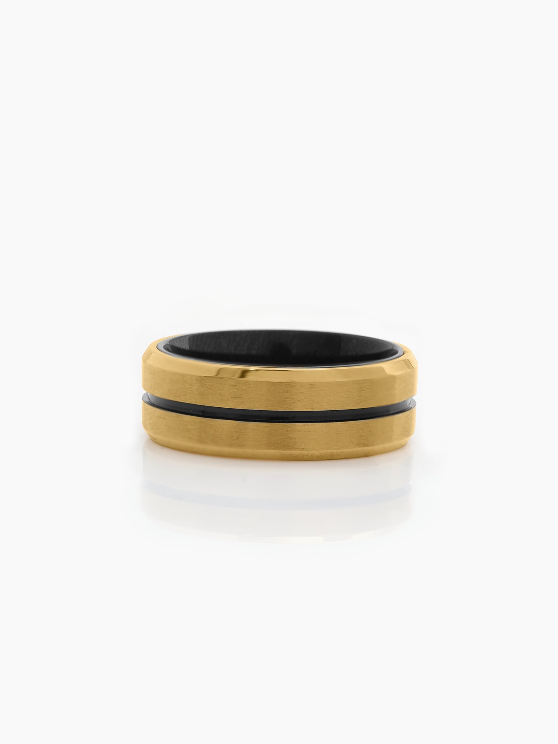 Zayvorn Line 18K Gold Plated Men's Ring