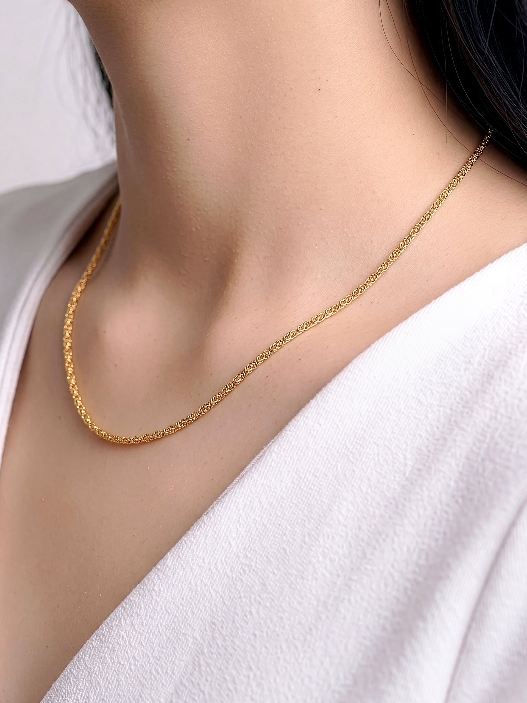 Zeke 2MM Women's Chain
