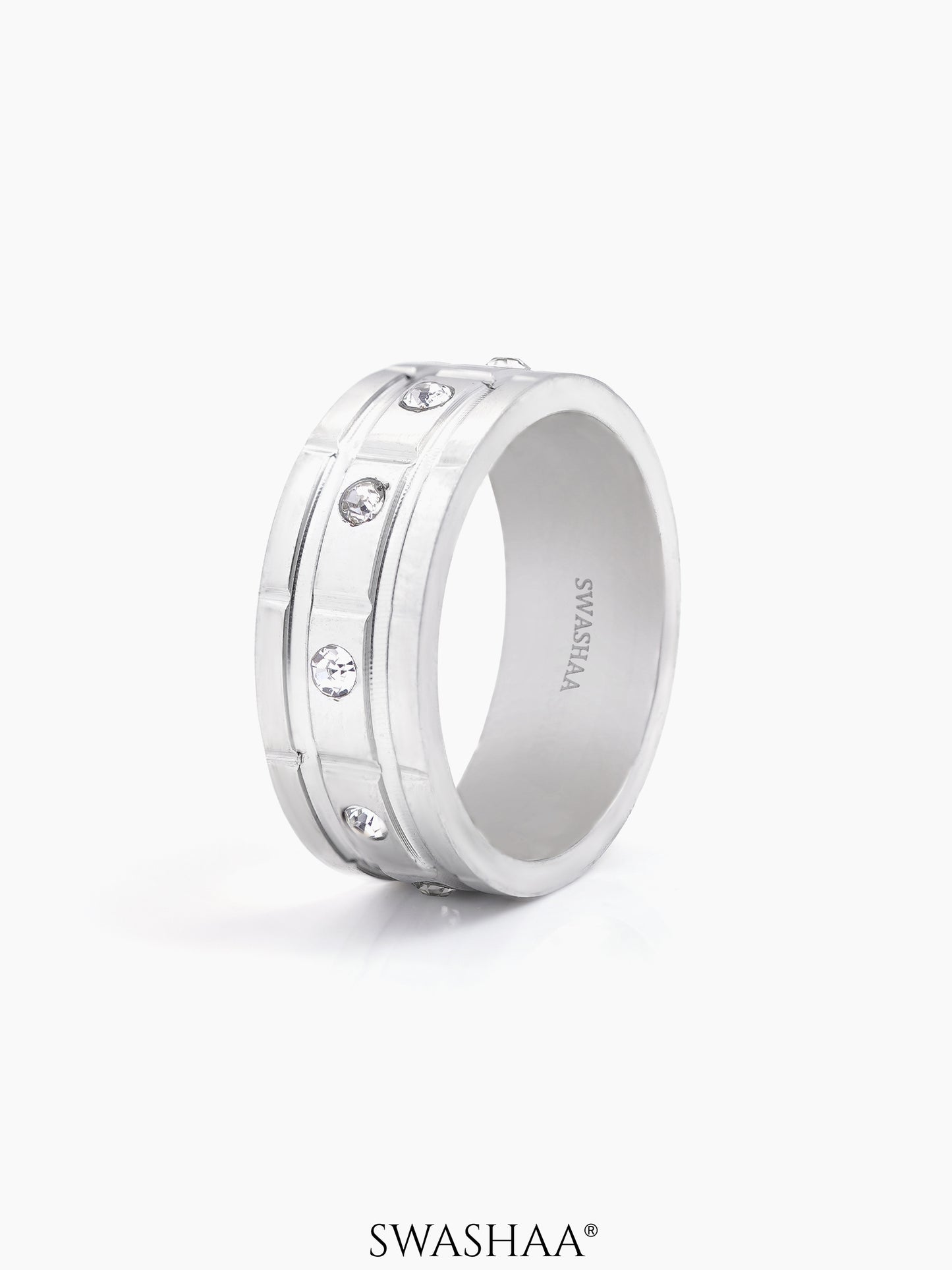 Zephyr Silver Men's Ring Silver