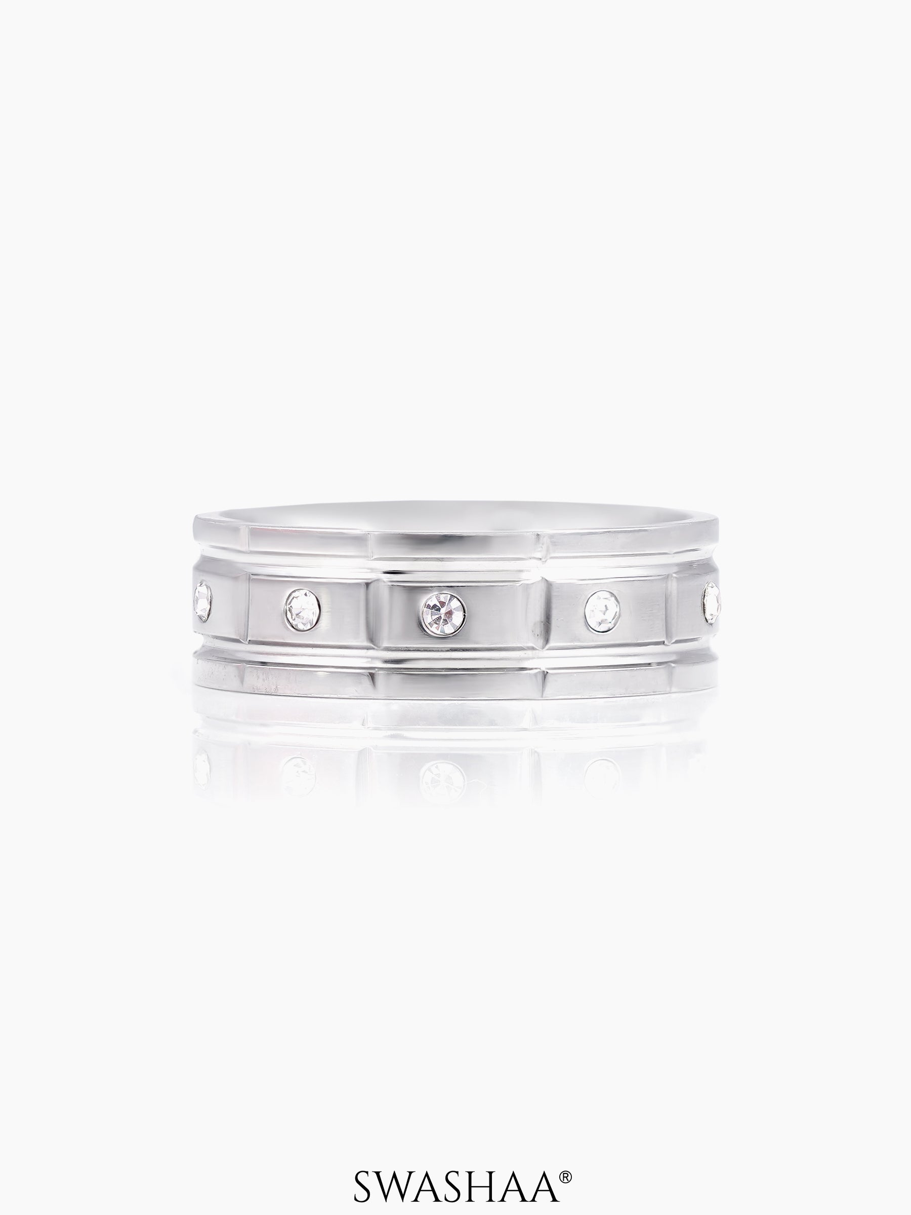 Zephyr Silver Men's Ring Silver