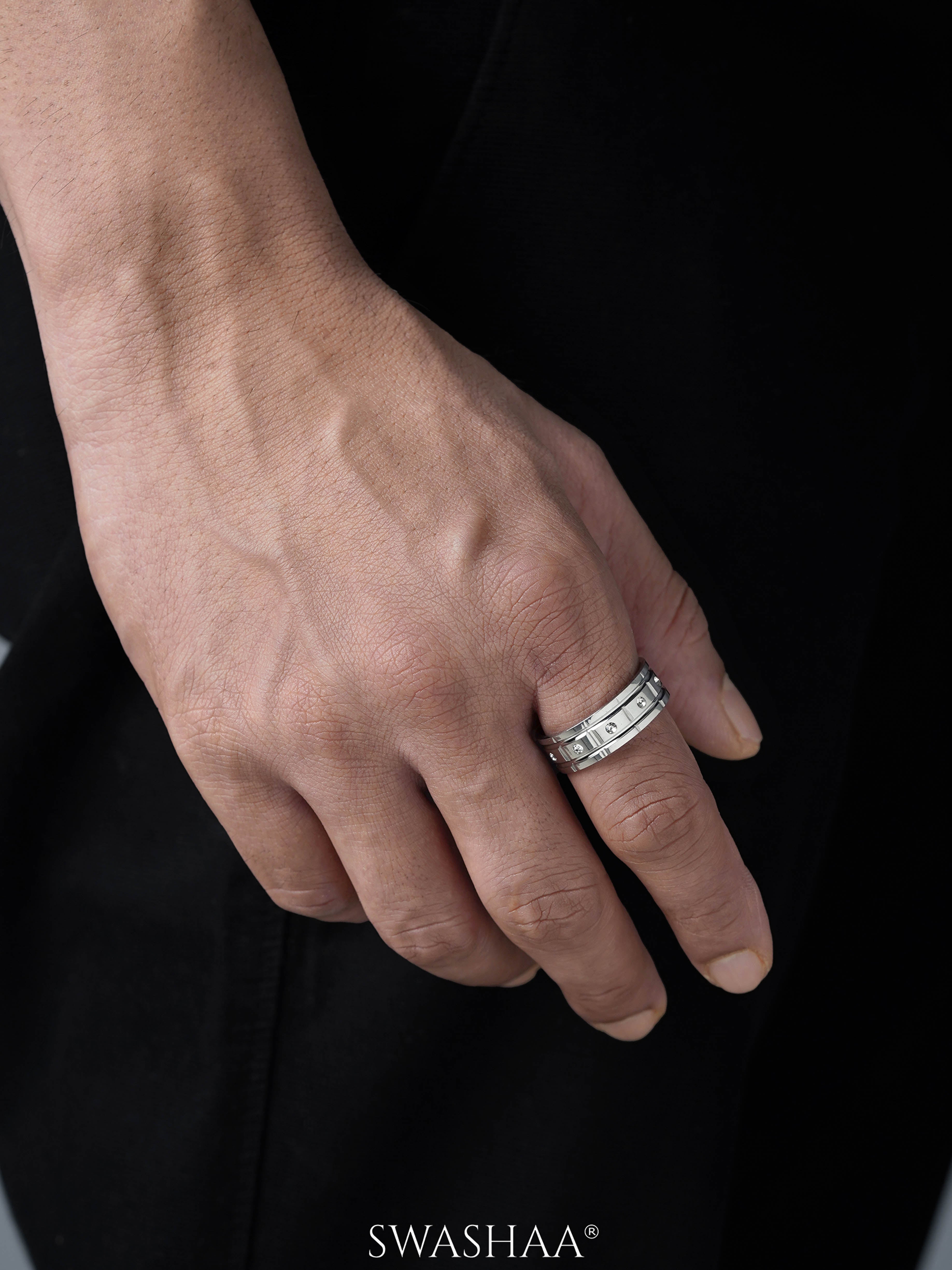 Zephyr Silver Men's Ring