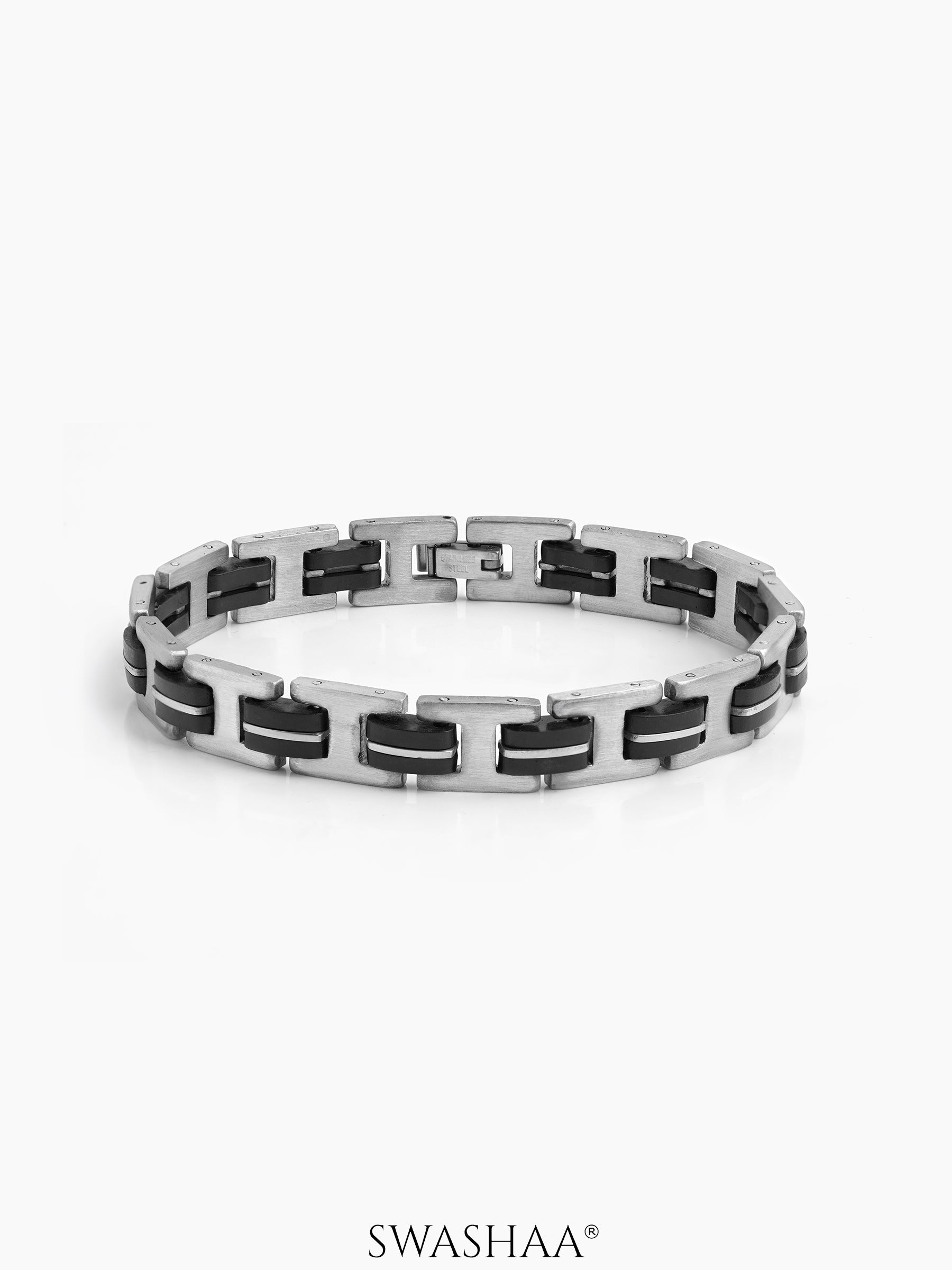 Zerion Link Men's Bracelet Silver