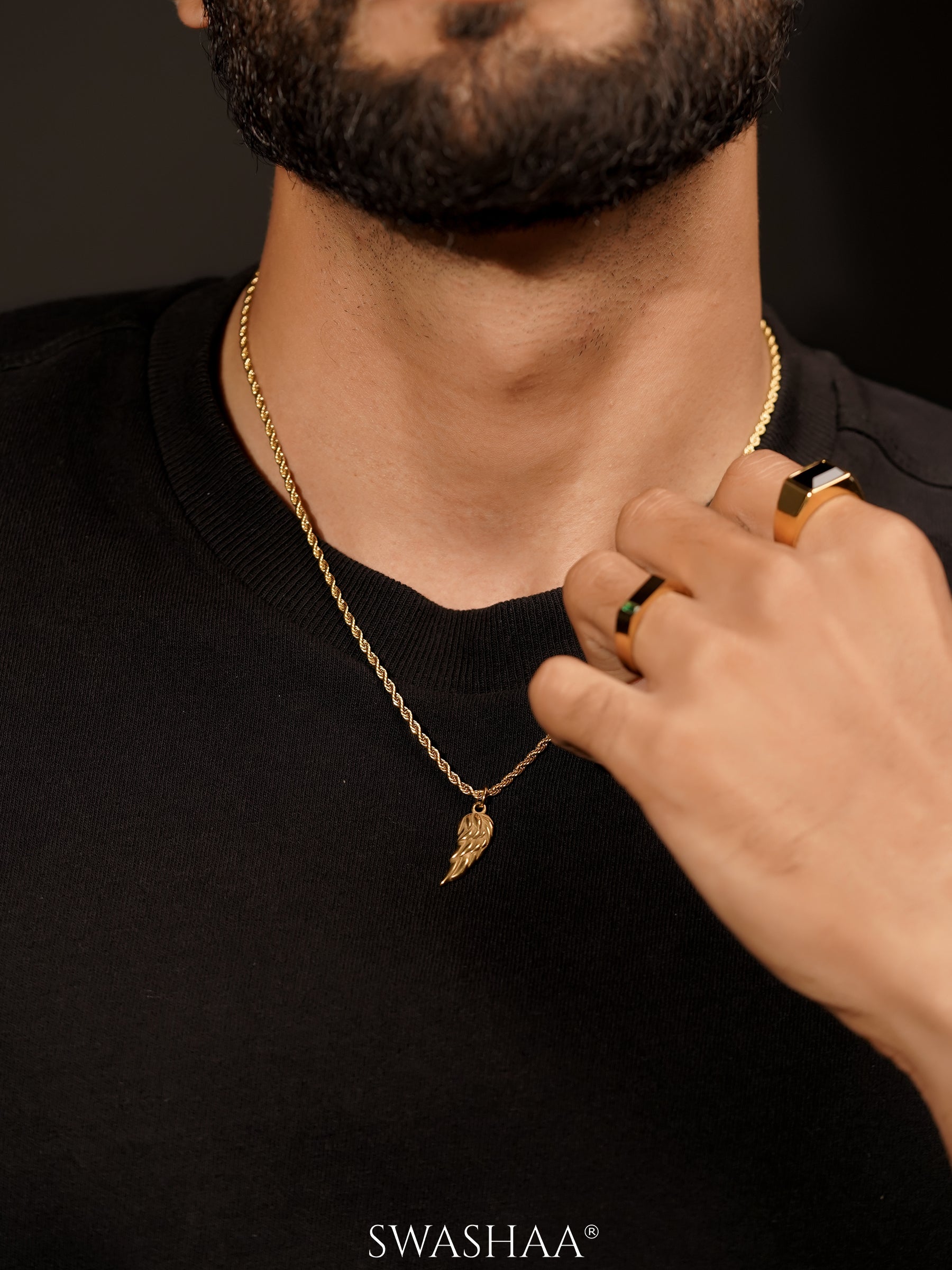 Ziven Wing Men's Chain Pendant