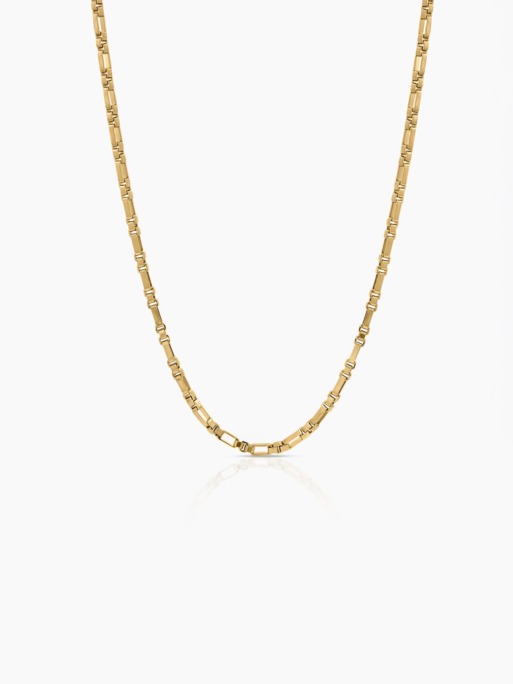 Zoky Link Men's Chain 18K Gold Plated