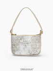 Amara Mini Shoulder Bag Amara Print Beige