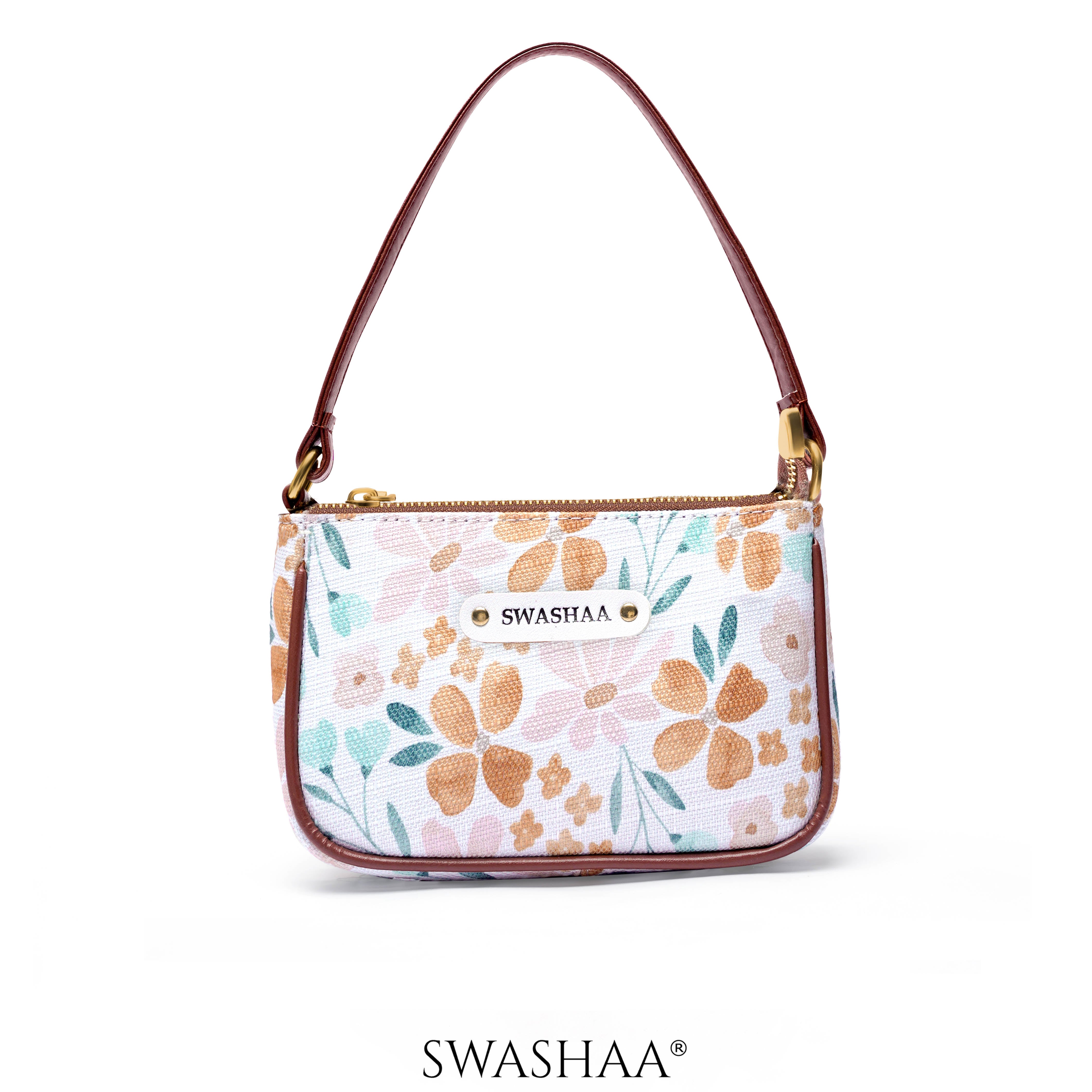 Aster Petal Mini Shoulder Bag Aster Petal Print