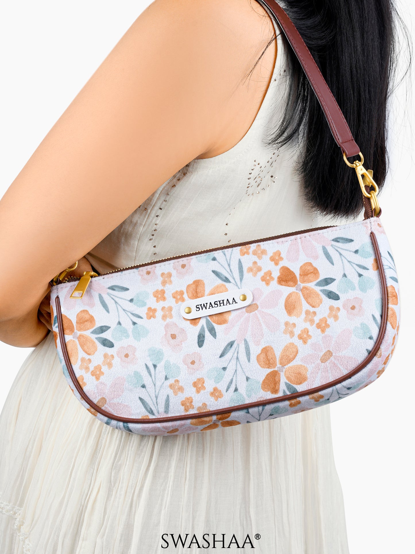 Aster Petal Swinger Bag