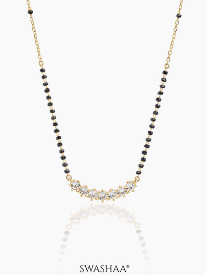 Aarna Diamond Mangalsutra 14K Gold Plated