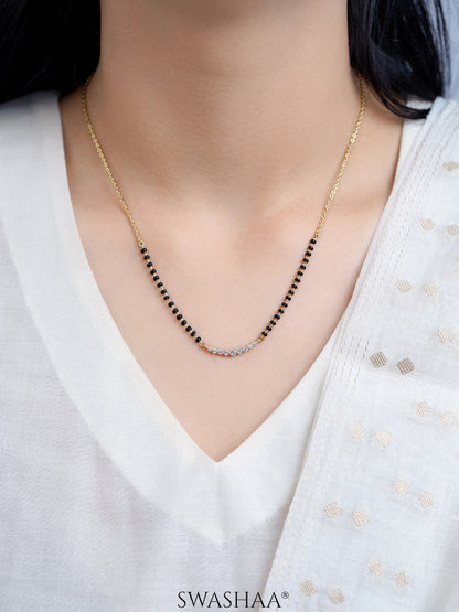 Aarunya Diamond Bar Mangalsutra
