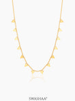 Aarya Trigon Gleam 18K Gold Plated Choker Gold