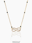Aavya Infinity Mangalsutra 18K Gold-Plated