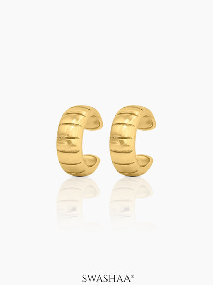 Abby Ribbed Ear Cuffs