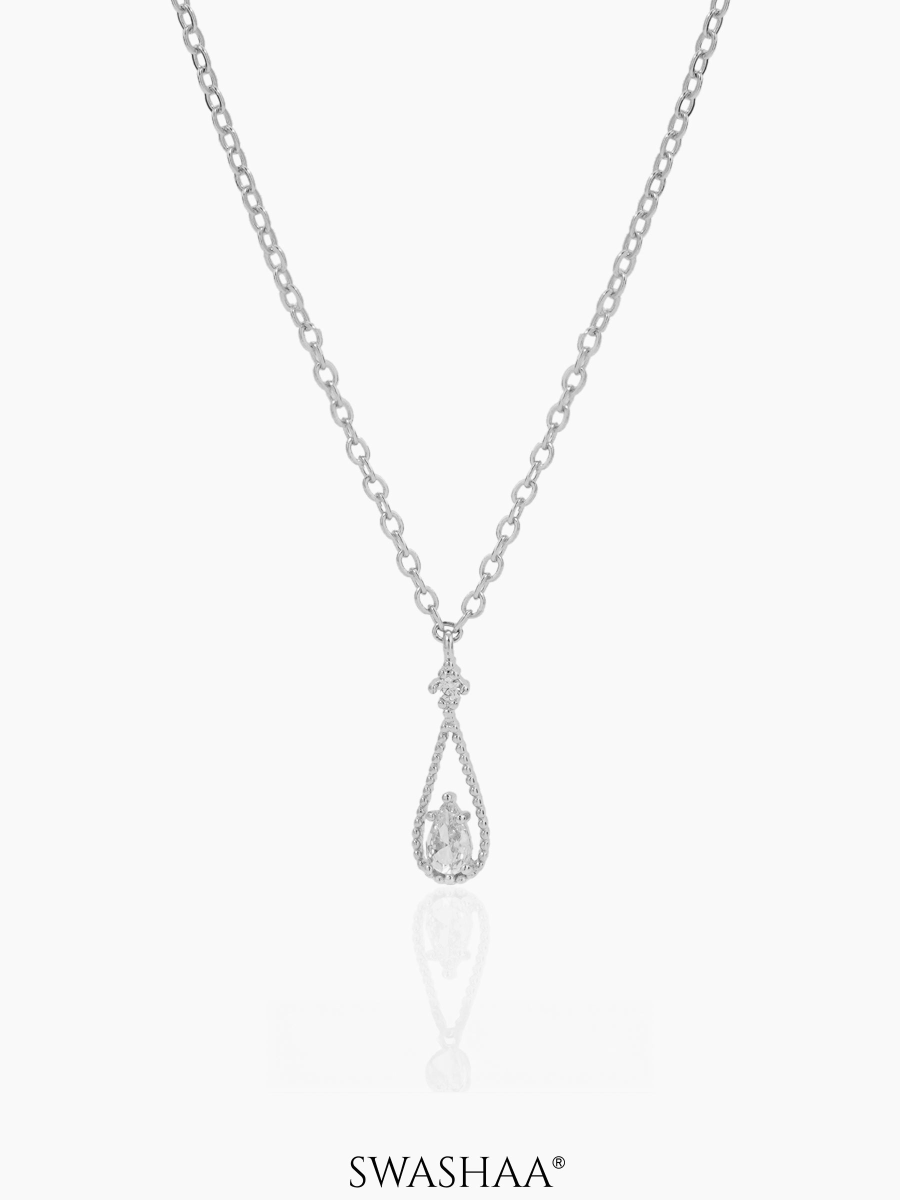 Abeera Necklace Silver