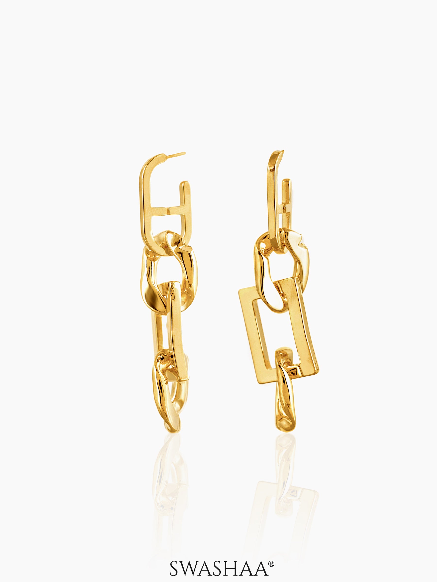 Adde 18K Gold Plated Earrings Gold