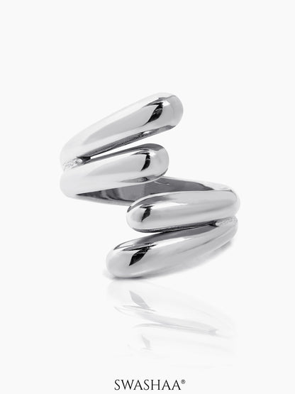 Aella Fluid Wrap Ring