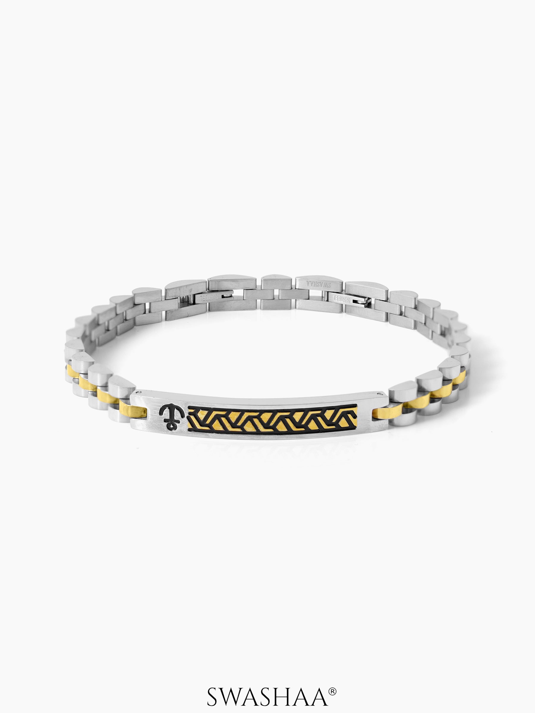 Aiden Men's Bracelet Silver