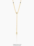 Aleeia Solitaire Drop 18K Gold Plated Mangalsutra Gold
