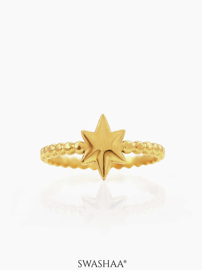 Alessio 18K Gold Plated Ring