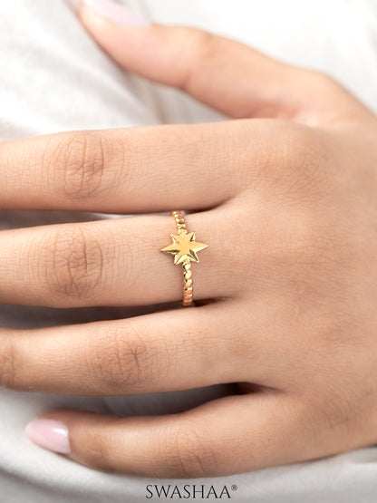 Alessio 18K Gold Plated Ring