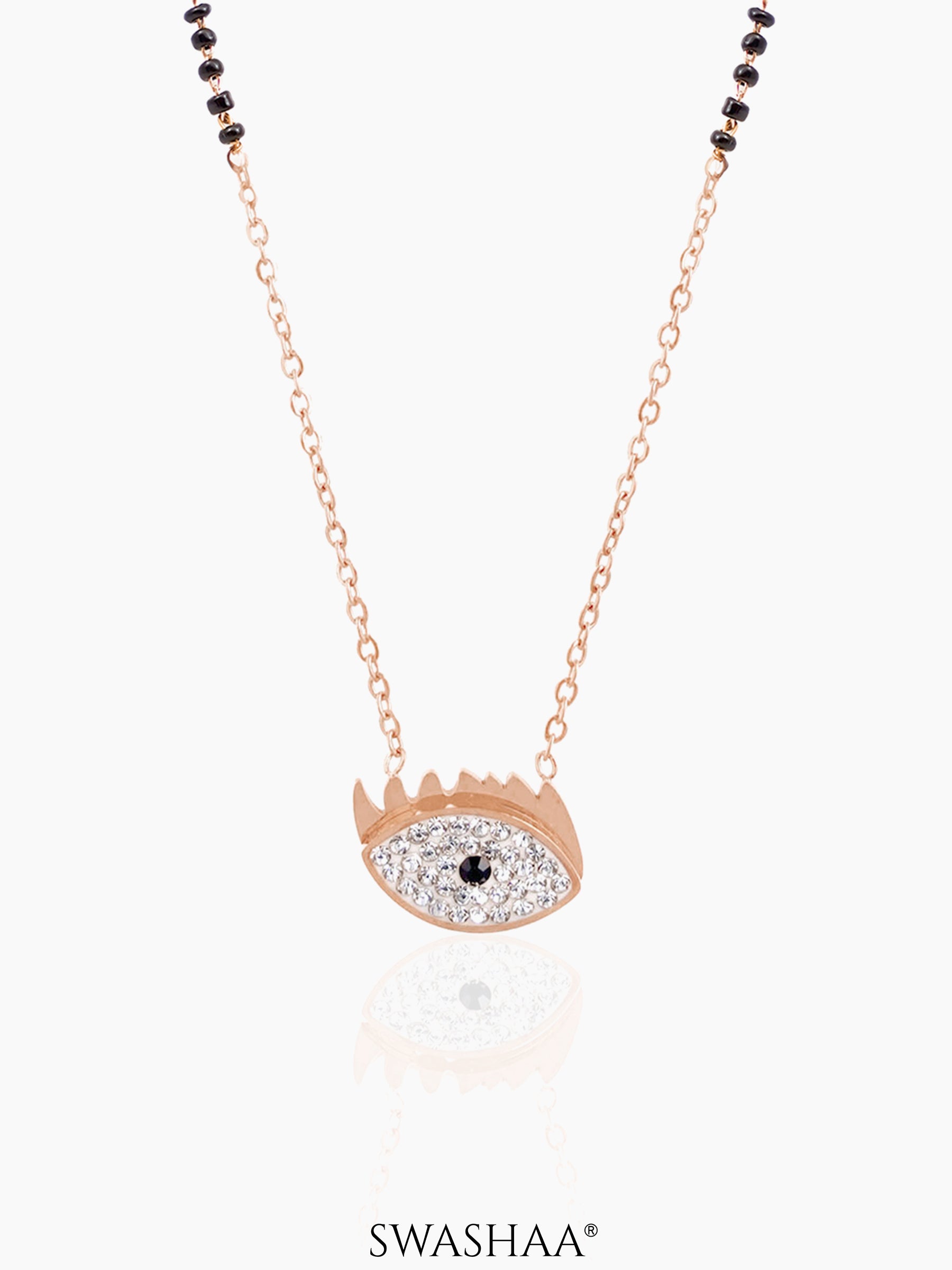 Aliana Rosegold Plated Mangalsutra Rosegold