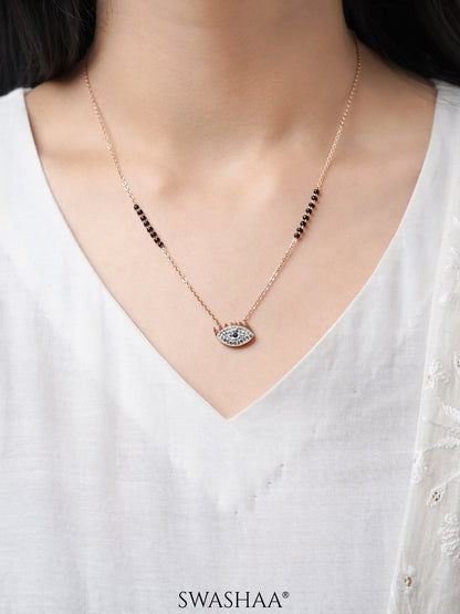 Aliana Rosegold Plated Mangalsutra