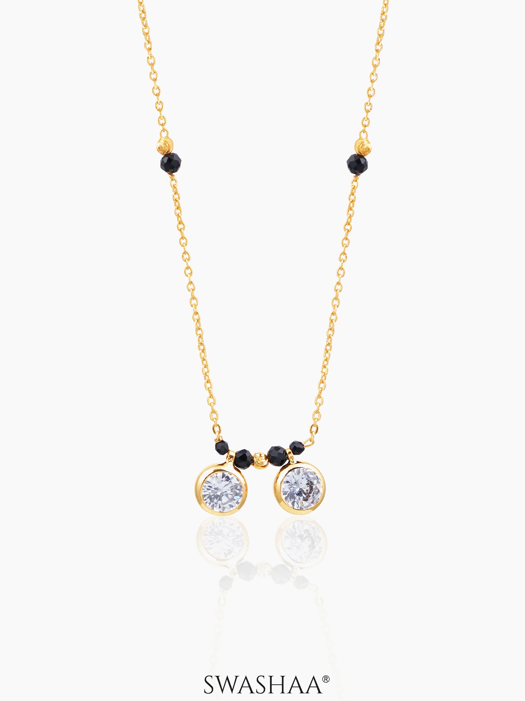 Amira Radiant Bond 18K Gold Plated Mangalsutra Gold