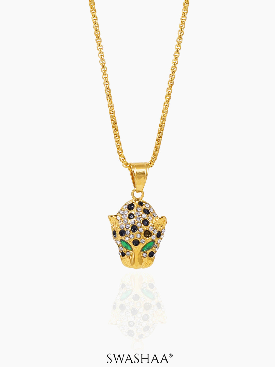 Amur 18K Gold Plated Men's Chain Pendant