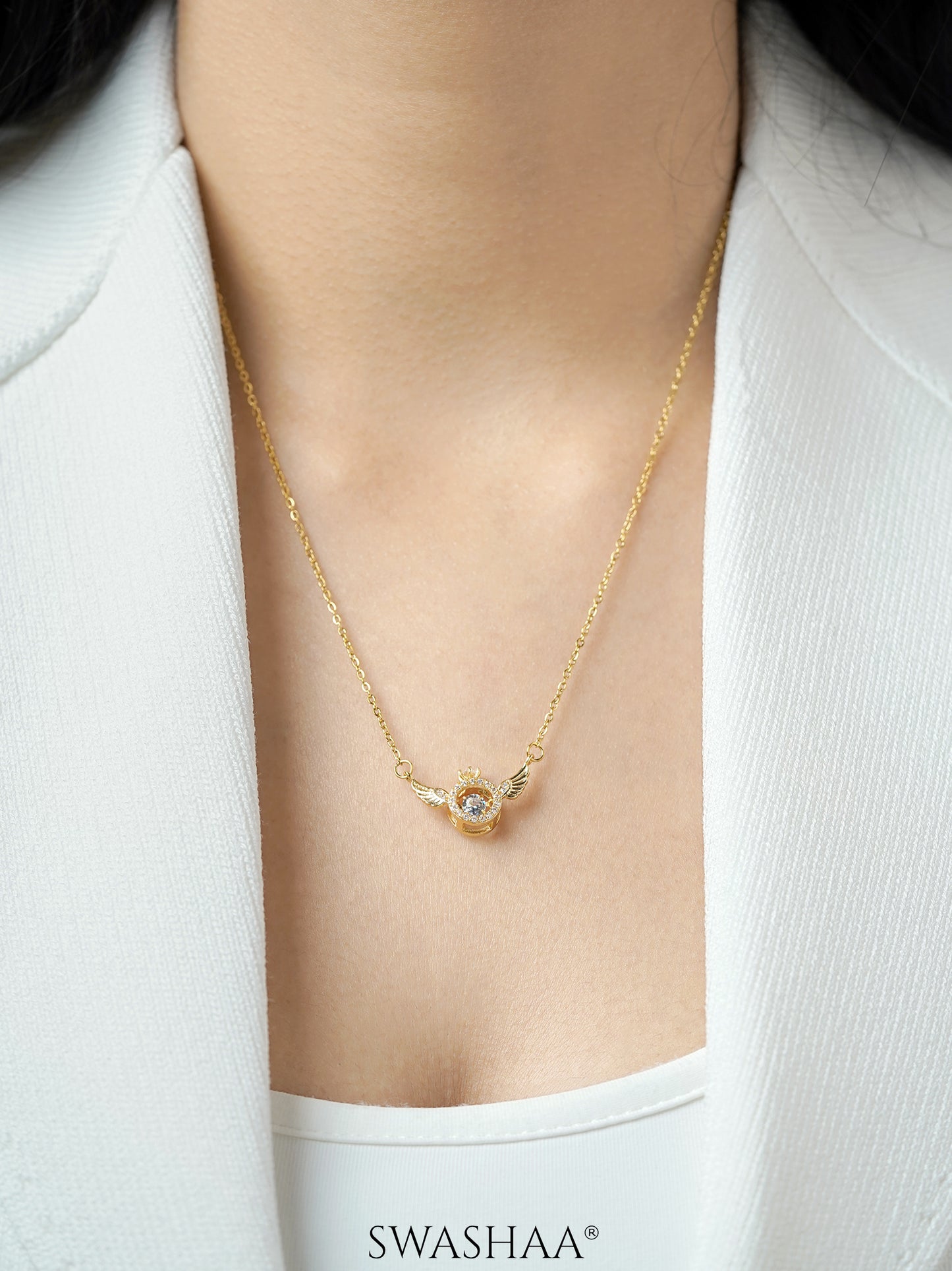 Angel Ring Necklace