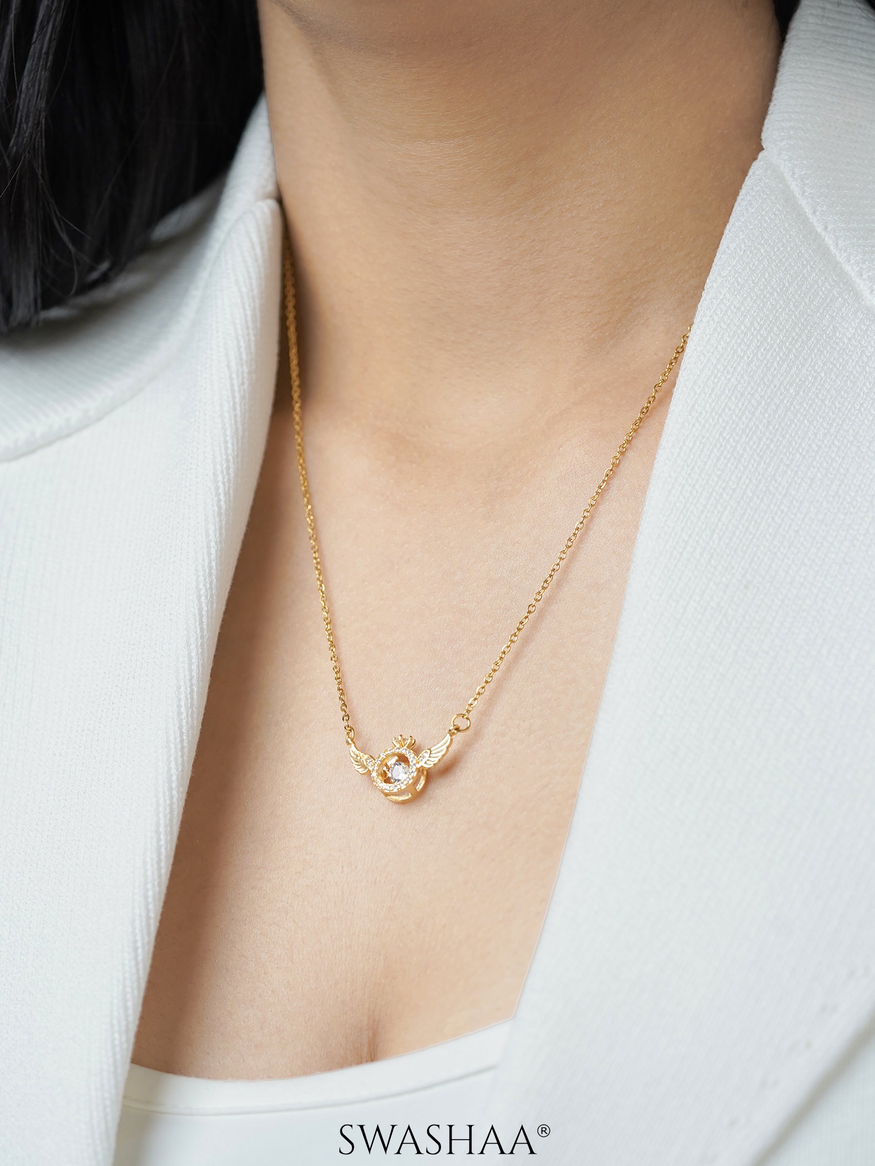 Angel Ring Necklace