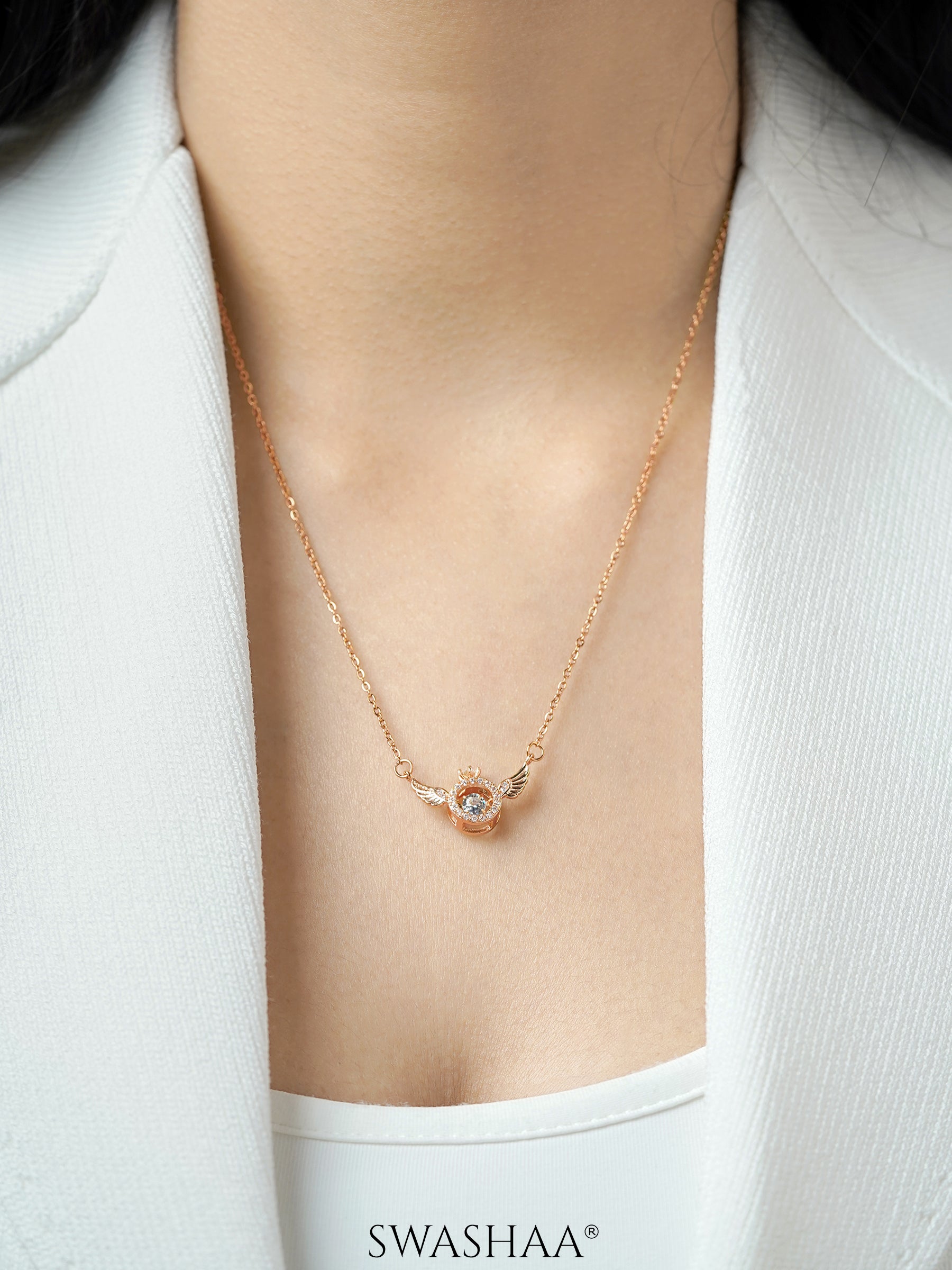 Angel Ring Necklace