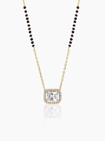 Anisa Solitaire 18K Gold Plated Mangalsutra Gold