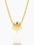 Anubis Eye 18K Gold Plated Necklace Gold