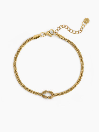 Anveta Knot 18K Gold Plated Rakhi Gold