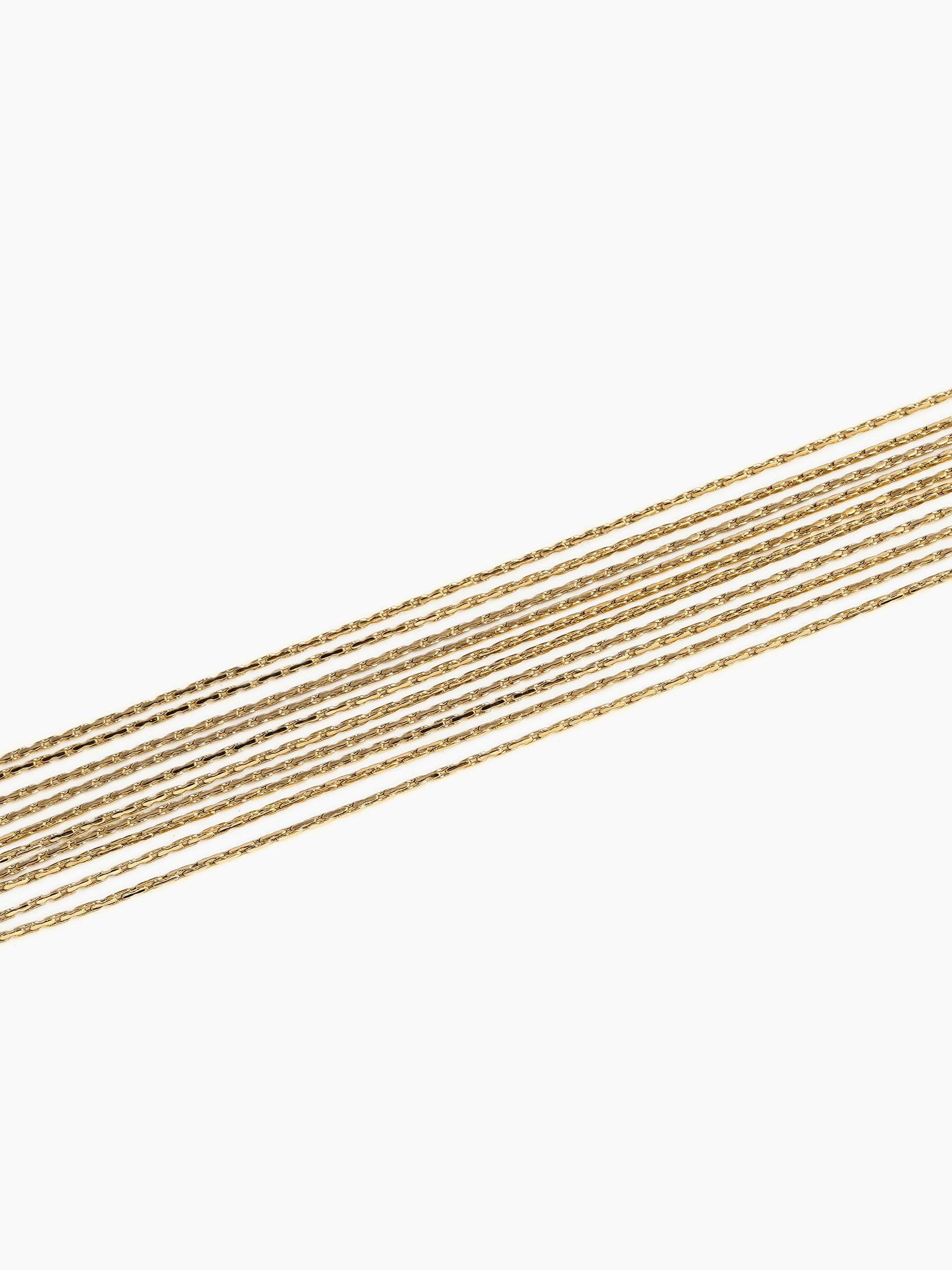 Anya Layered 18K Gold Plated Chain Bracelet